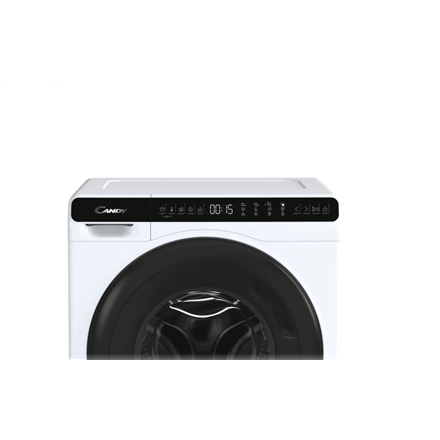 Candy | Skalbimo mašina | CW50-BP12307-S | Energy efficiency class A | Front loading | Skalbimo talpa 5kg | 1200 RPM | Gylis 49 cm | Plotis 51 cm | Ekranas | LCD | Baltas