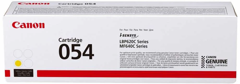 Canon 054 | Toneris cartridge | Geltona