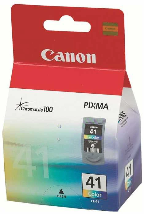 Canon CL-41 trispalvis | Rašalo kasetė | Žydra, purpurinė, geltona