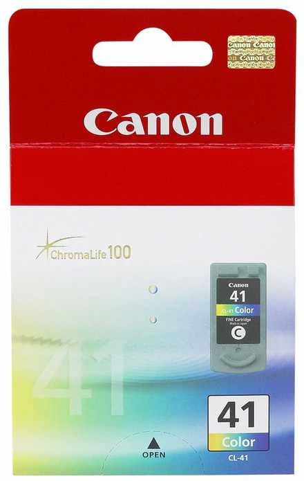 Canon CL-41 trispalvis | Rašalo kasetė | Žydra, purpurinė, geltona