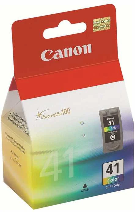 Canon CL-41 trispalvis | Rašalo kasetė | Žydra, purpurinė, geltona