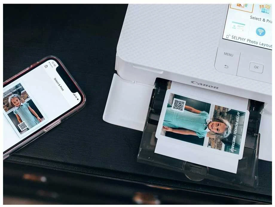 Spausdintuvas Canon SELPHY CP1500, Wi-Fi, Baltas