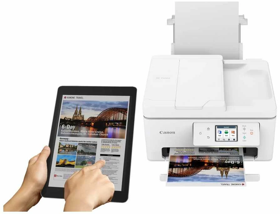 Spausdintuvas Canon IJ MFP PIXMA TS7750i | Canon | daugiafunkcis įrenginys | PIXMA TS7750I | Inkjet | Spalvotas | A4 | Wi-Fi | Baltas