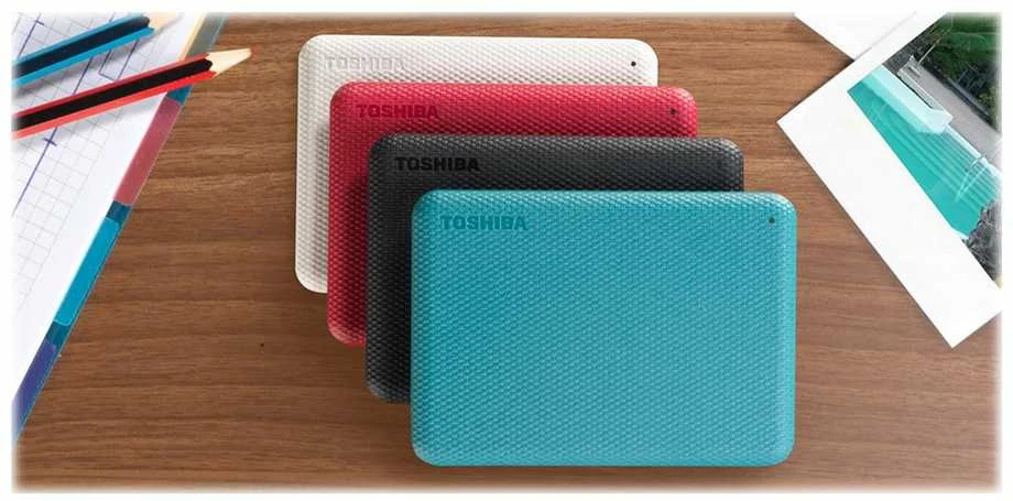 Išorinis kietasis diskas TOSHIBA Canvio Advance, žalias, 1TB