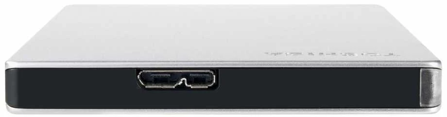 Kietasis diskas TOSHIBA Canvio Slim 2TB USB 3.2 Sidabrinis