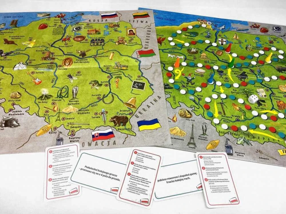 Kapitan Nauka Kapitono mokslo mokomojo stalo žaidimo lenkų specialusis leidimas GR0674