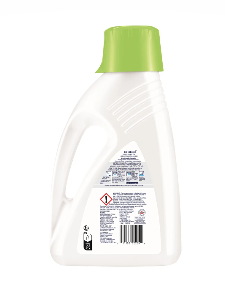 Bissell valymo skystis Carpet Cleaning Solution Natural Wash and Refresh Pet, 1,5 L
