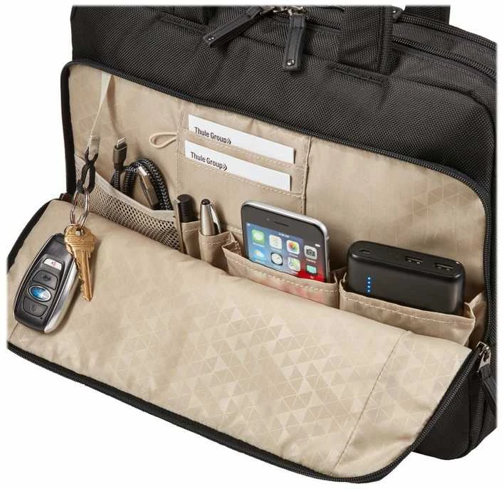 Case Logic | Slim Briefcase | NOTIA-114 | Tinka iki 14 " | Shoulder strap | Juodas