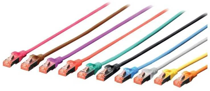Assmann Electronic DIGITUS Patch kabelis SFTP/PIMF CAT6 10m AWG 27/7 2xRJ45 pilkas