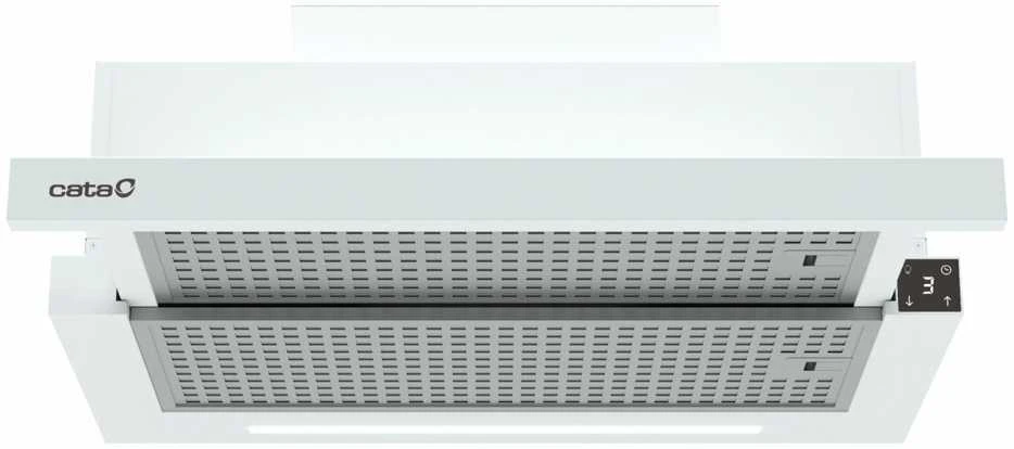 CATA gartraukis | CAMPANA TFH 6830 GWH | Teleskopinis | Energijos vartojimo efektyvumo klasė A+++ | Plotis 60 cm | 795 m³/h | Jutiklinis valdymas | LED | Baltas