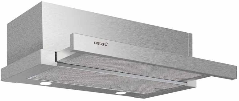 CATA gartraukis | EXTENDER 600 | Teleskopinis | Energijos vartojimo efektyvumo klasė C | Plotis 60 cm | 390 m³/h | Mechaninis | ECOLED | Nerūdijančio plieno