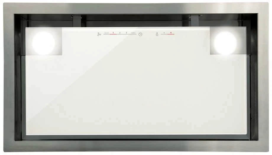 CATA | Gartraukis | GC DUAL A 75 XGWH | Antgalis | Energijos vartojimo efektyvumo klasė A | Plotis 79,2 cm | 820 m³/h | Jutiklinis valdymas | LED | Baltas stiklas