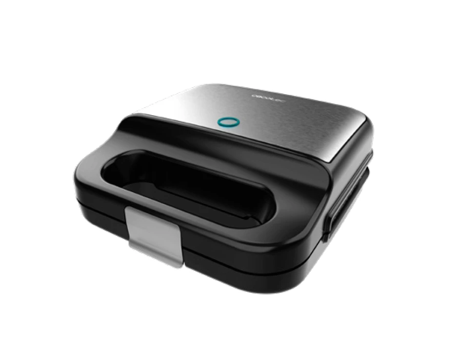 Sumuštinių keptuvas Cecotec Sumuštinių keptuvė | Rock’nToast 4in1 | 1000 W | Lėkščių skaičius: 4 | Juodas