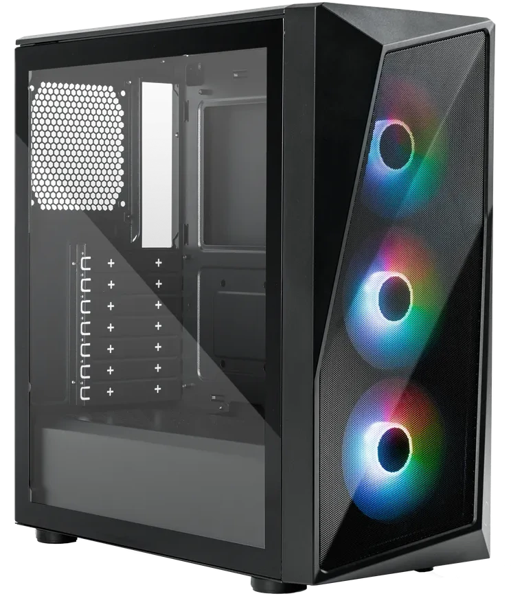COOLER MASTER PC Case CMP 520 ARGB midi bokštas