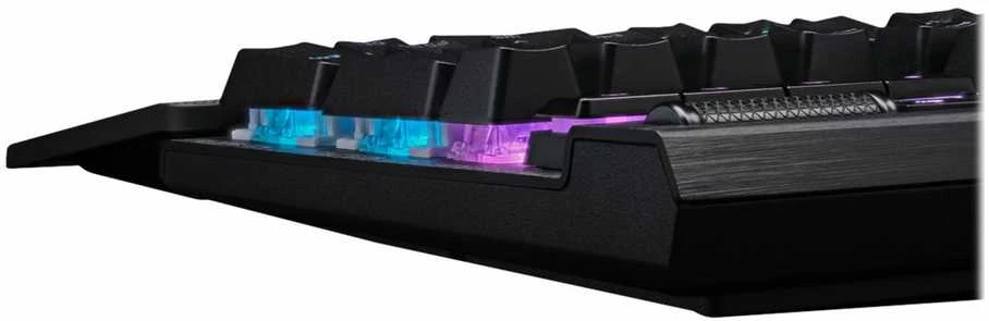 Corsair Mechaninė klaviatūra žaidimams with PBT DOUBLE SHOT PRO Keycaps | K70 RGB PRO | Klaviatūra žaidimams | su laidu | Nordic | Juodas | CHERRY MX SPEED