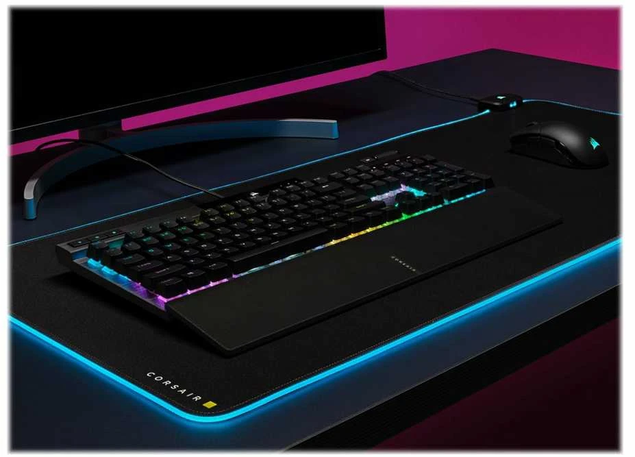 Corsair Mechaninė klaviatūra žaidimams with PBT DOUBLE SHOT PRO Keycaps | K70 RGB PRO | Klaviatūra žaidimams | su laidu | Nordic | Juodas | CHERRY MX SPEED
