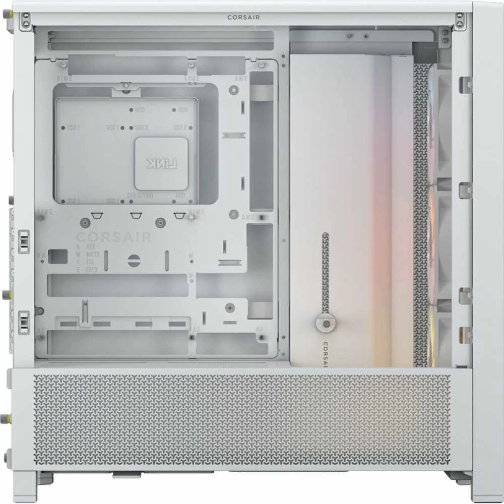 „Corsair“ kompiuterio korpusas | „Frame 4000D RS ARGB Modular“ | „Baltas“ | „Mid Tower“