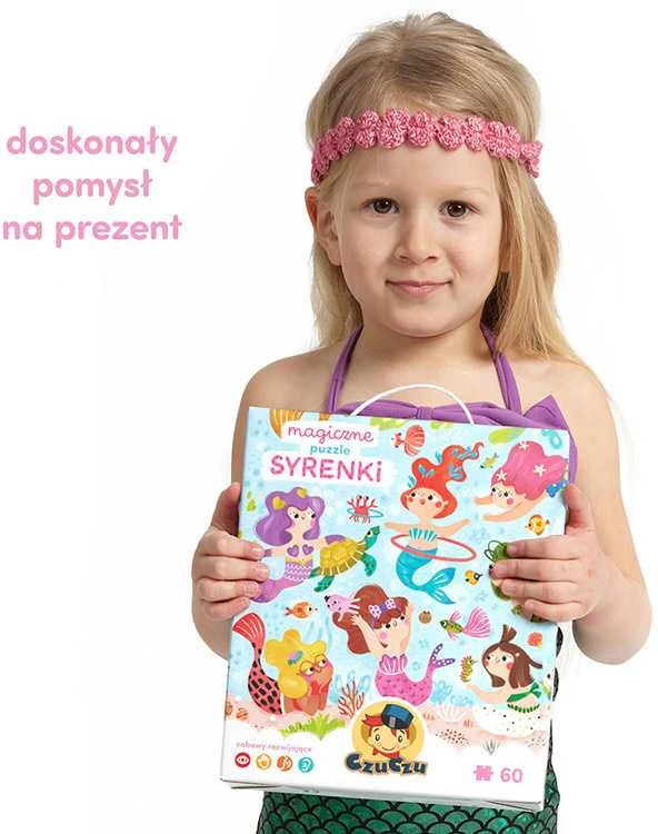 CzuCzu Dėlionė 60 vnt. - Undinės