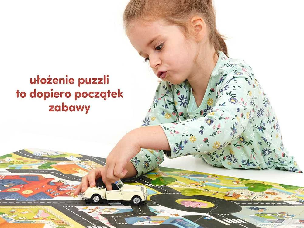 CzuCzu Dėlionė 35 vnt. - Transporto priemonės kelyje