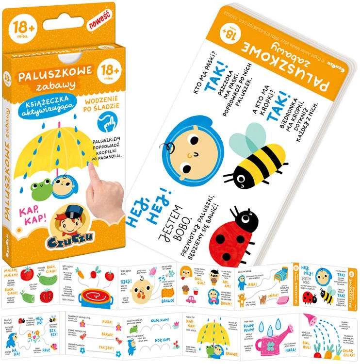 CzuCzu book Finger games 18m+ ZA4592