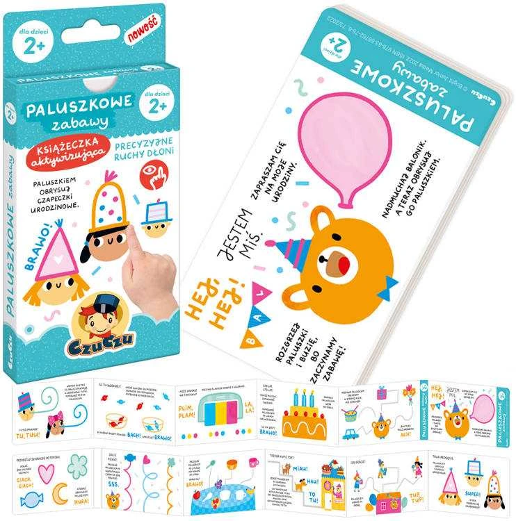 CzuCzu Finger fun book 2+ ZA4593