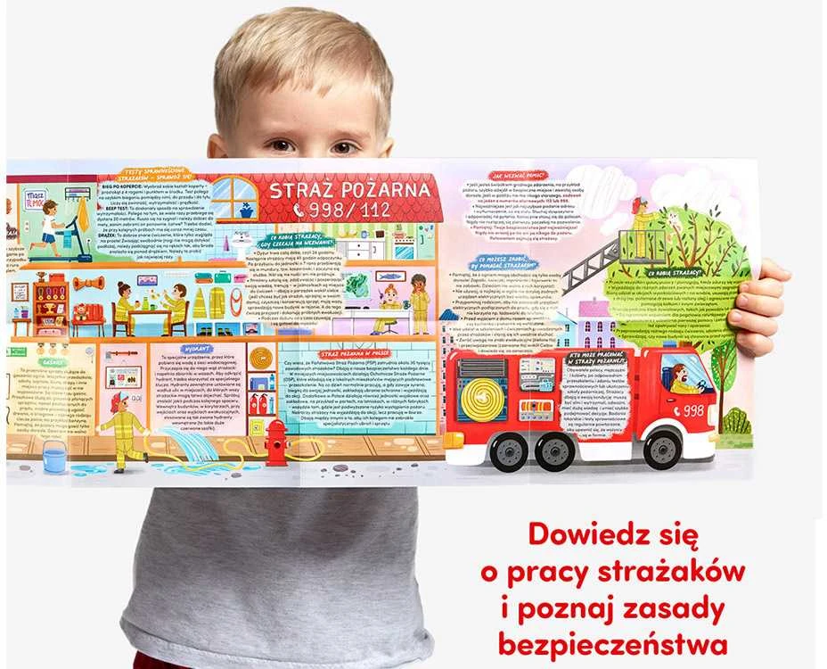 CzuCzu galvosūkis Taip dirba ugniagesiai 40 vienetų + mokomasis plakatas