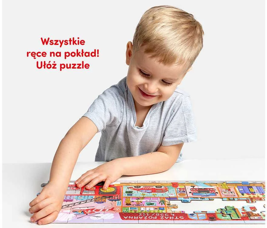CzuCzu galvosūkis Taip dirba ugniagesiai 40 vienetų + mokomasis plakatas