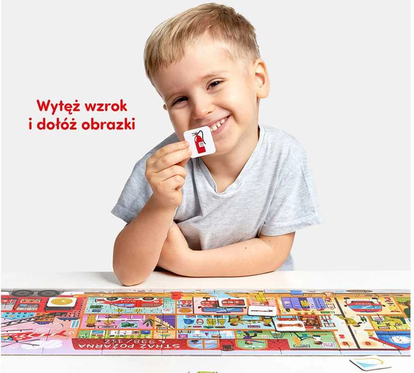 CzuCzu galvosūkis Taip dirba ugniagesiai 40 vienetų + mokomasis plakatas