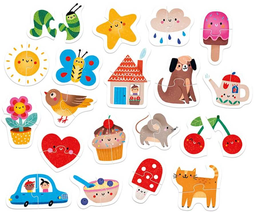Dėlionė CzuCzu My first puzzle Pairs 19 puzzles 15m+ ZA5545