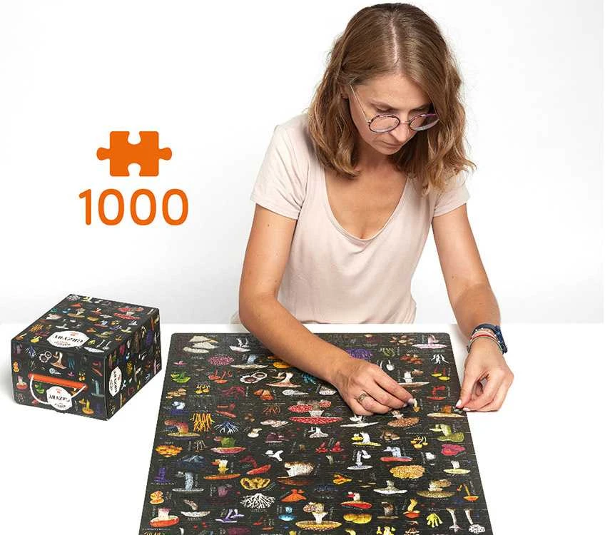 CzuCzu Dėlionė 1000 vnt. - Grybai