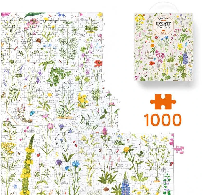 CzuCzu Dėlionė 1000 vnt. - Laukinės gėlės