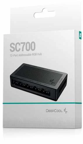 Deepcool | 12 prievadų adresuojamas RGB šakotuvas | SC700 | N/A