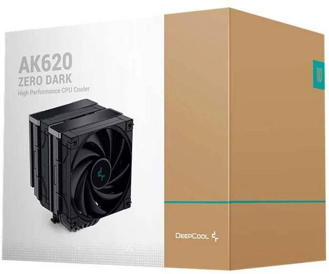 Deepcool | CPU oro aušintuvas | AK620 ZERO DARK ZORIA | Intel, AMD