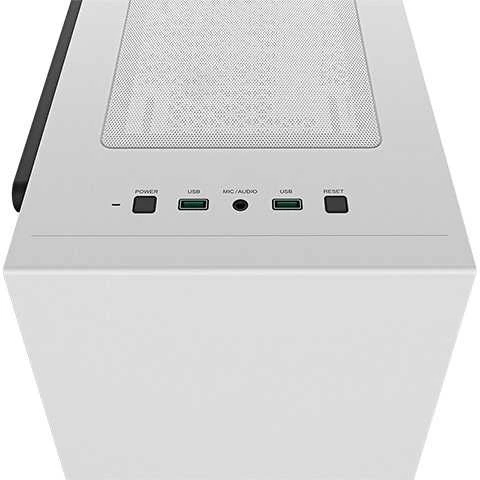 Kompiuterio korpusas Deepcool MACUBE 110 WH, Baltos spalvos (R-MACUBE110-WHNGM1N-G-1)