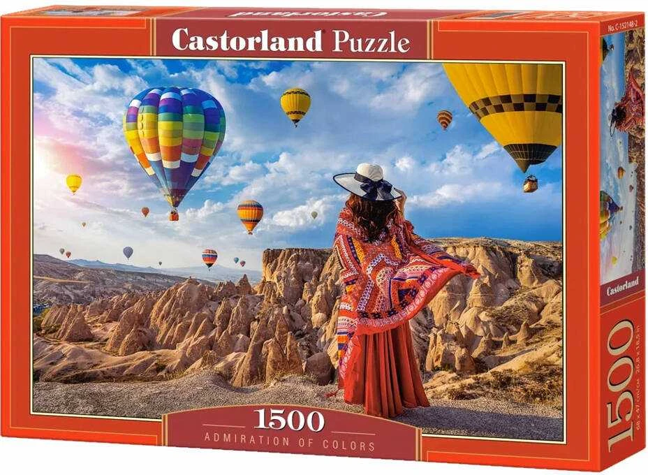 Castorland Dėlionė 1500 vnt. - Žavėjimasis spalvomis