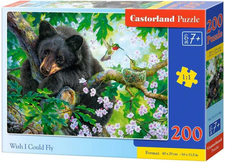 Castorland Dėlionė 200 vnt. - Meškutė