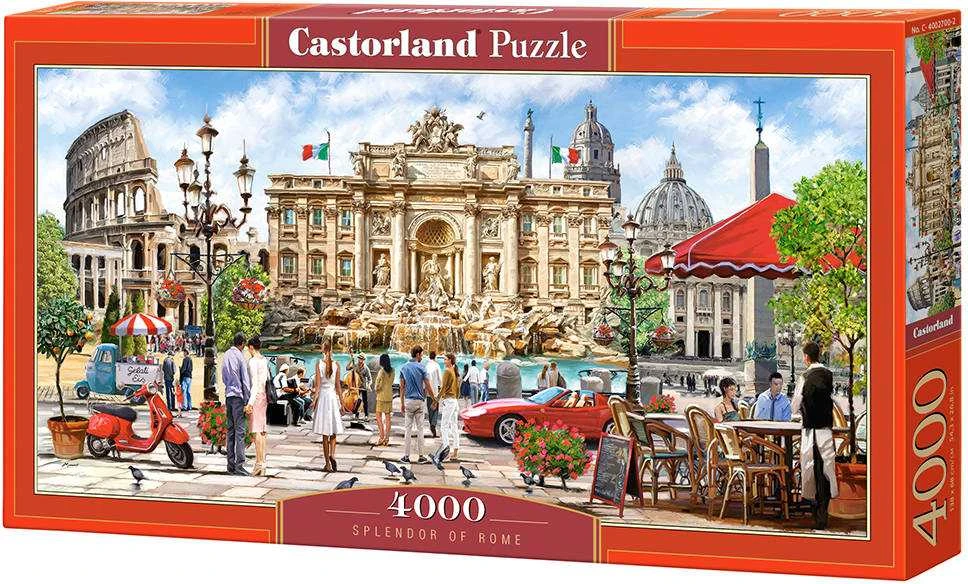 Castorland Dėlionė 4000 vnt. - Romos žavesys