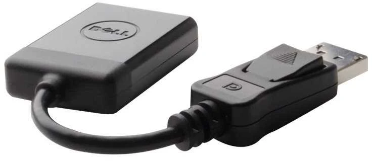 DELL 470-ABEL DisplayPort VGA Juoda