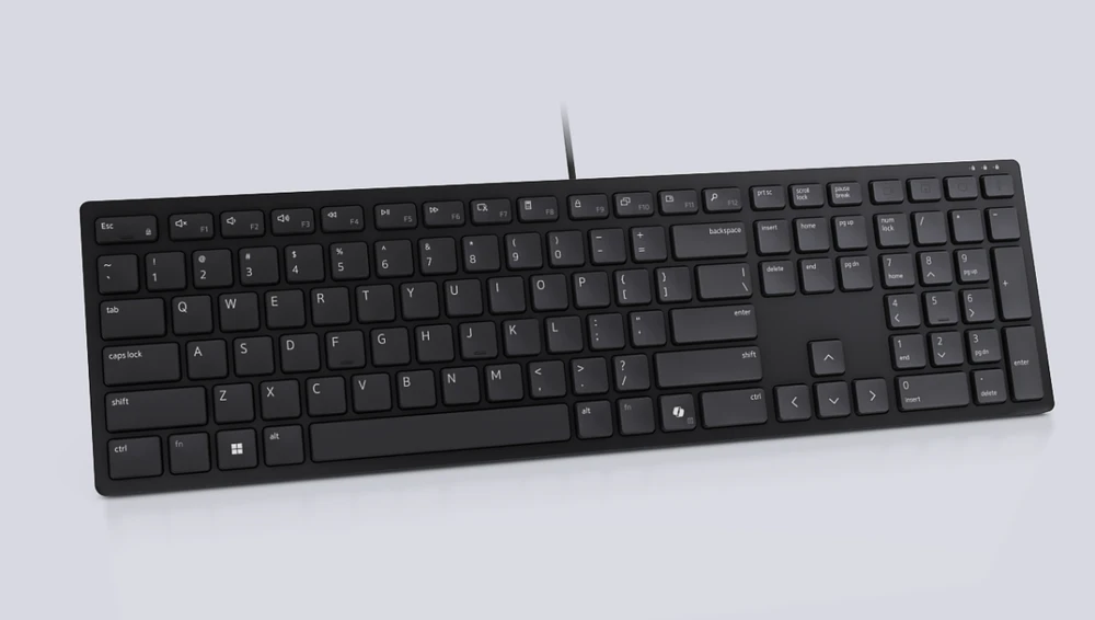 Dell | Collaboration Klaviatūra | KB525C | Klaviatūra | su laidu | Ukrainian (QWERTY) | Juodas