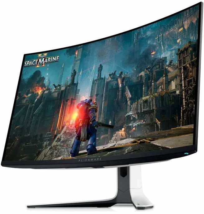 Dell | Išlenktas žaidimų monitorius | AW3225QF | 31,6 colio | OLED | 4K UHD | 16:9 | 240 Hz | 0,03 ms | 3840 x 2160 pikselių | 1000 cd/m² | Maitinimo jungtis, apsaugos užrakto lizdas, valdymo svirtis, USB-A, USB-B, USB-C, HDMI, „DispalyPort“ | HDMI prievadų kiekis: 2 | Balta / juoda | Garantija 36 mėn.