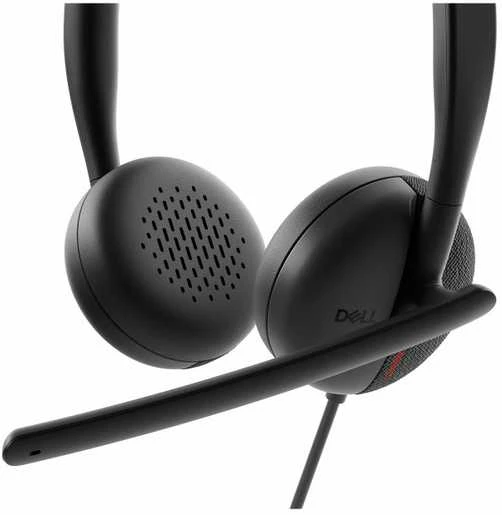 Dell | Ausinės | WH3024 | Įmontuotas mikrofonas | USB-C, USB-A | Juodos