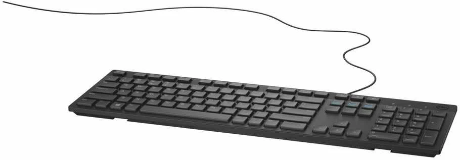 Dell | Klaviatūra | KB216 | Multimedia | su laidu | NORD | Juodas