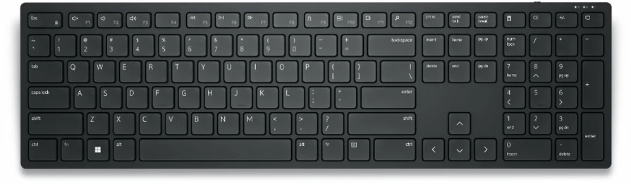 Dell | Klaviatūra | KB500 | Klaviatūra | Wireless | Russian | Juodas