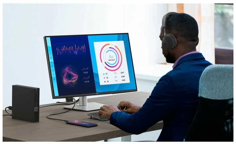 Monitorius Dell | P2725D | 27 " | IPS | QHD | 16:9 | 100 Hz | 8 ms | 2560 x 1440 pikselių | 350 cd/m² | HDMI jungtys quantity 1 | Garantija 60 mėn.