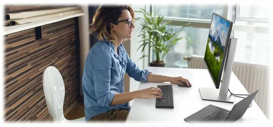 Belaidė klaviatūra ir pelė Dell KM5221W, US išdėstymas (QWERTY)