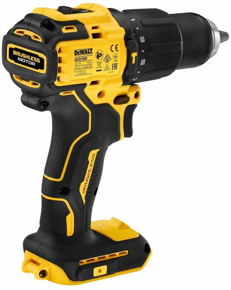 Įrankių komplektas DeWalt DCK2062M2T-QW(DCD709 + DCF809); 18 V; 2x4,0 Ah akum.