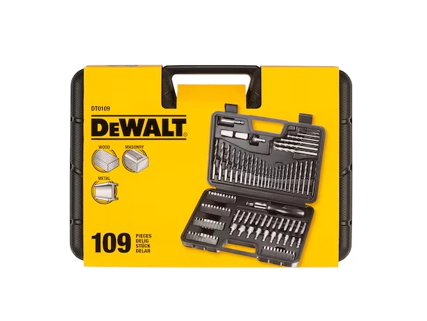 Dewalt grąžtų ir sukimo antgalių rinkinys 109 vnt. DT0109