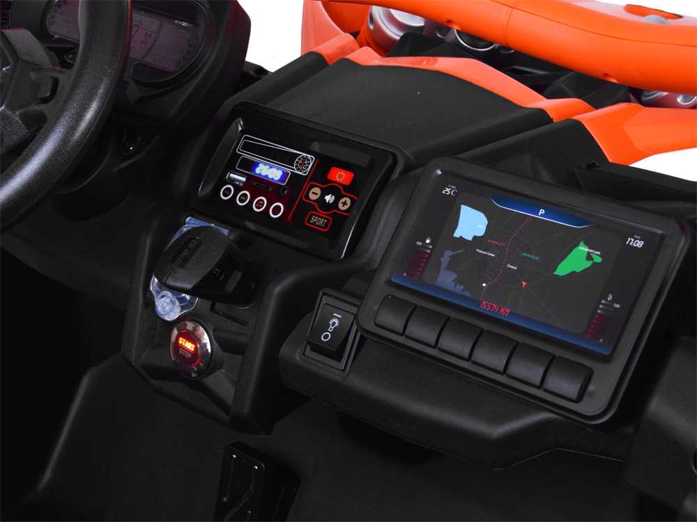 Jokomisiada 2 asmenų Buggy Can-am Maverick visureigis PA0287