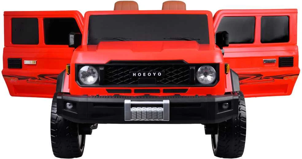 Jokomisiada Didelis akumuliatorinis elektrinis automobilis vaikams, 2 asmenų, 4x4 dėžė, PA0329