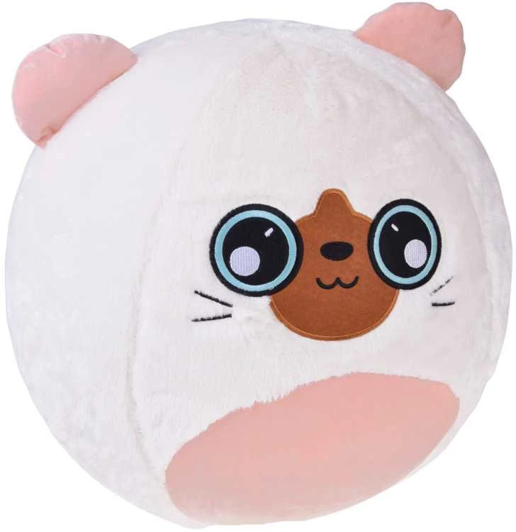 Jokomisiada Soft plush ball - large animal mascot 45cm CAT ZA5976